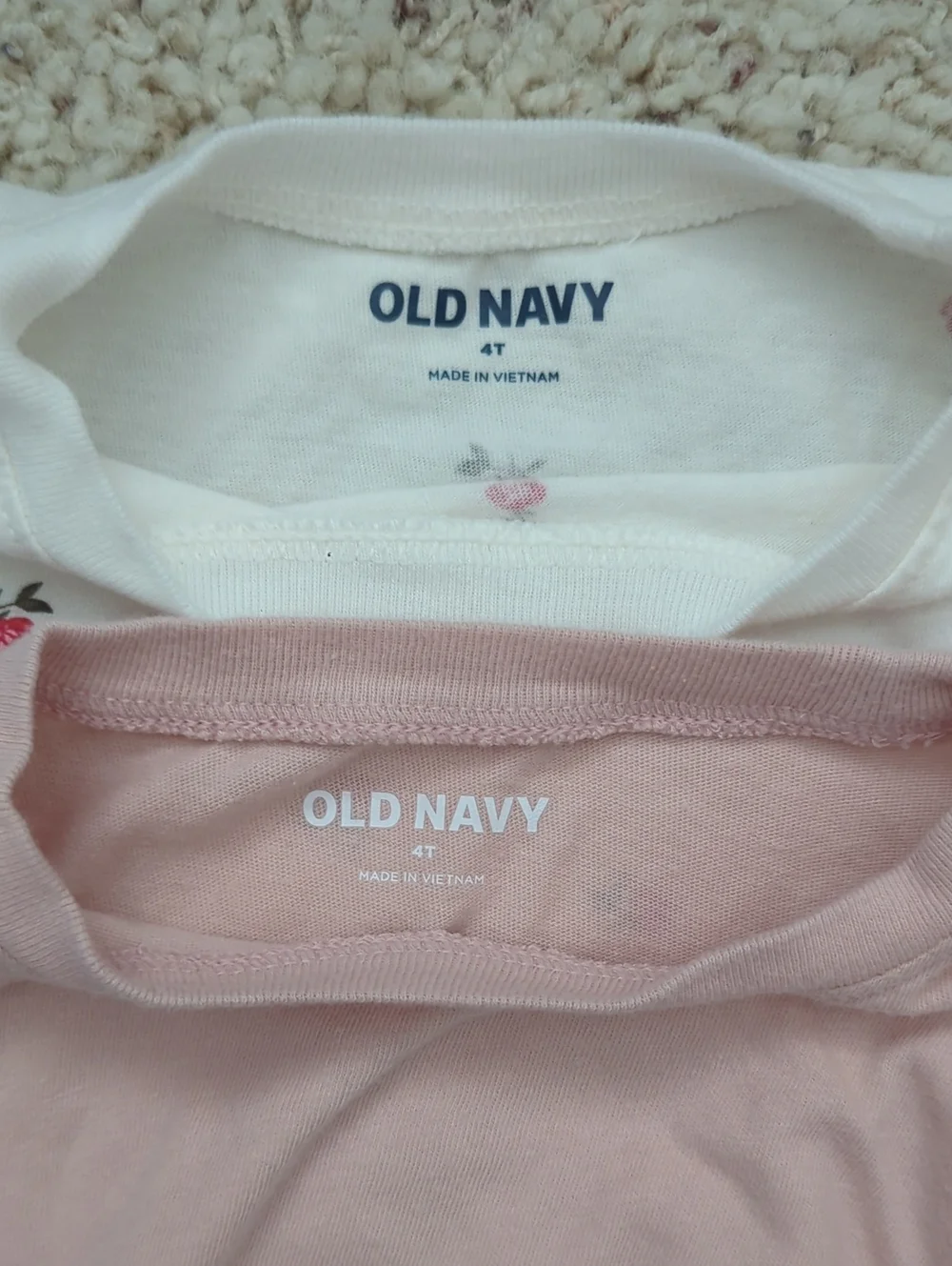 Old Navy 3 Pc Tops & Hoodie Bundle 4T